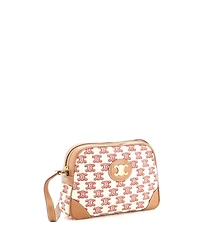 Pre-Owned Celine Small Camera Bag Triomphe Canvas