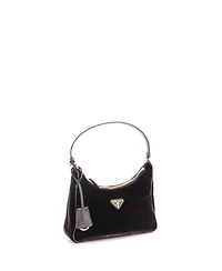 Pre-Owned Prada Mini Re-Edition 2005 Shoulder Bag Velvet