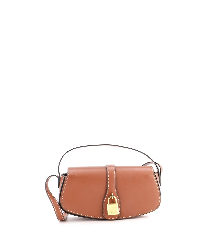Pre-Owned Celine Tabou Clutch with Strap Smooth Calfskin