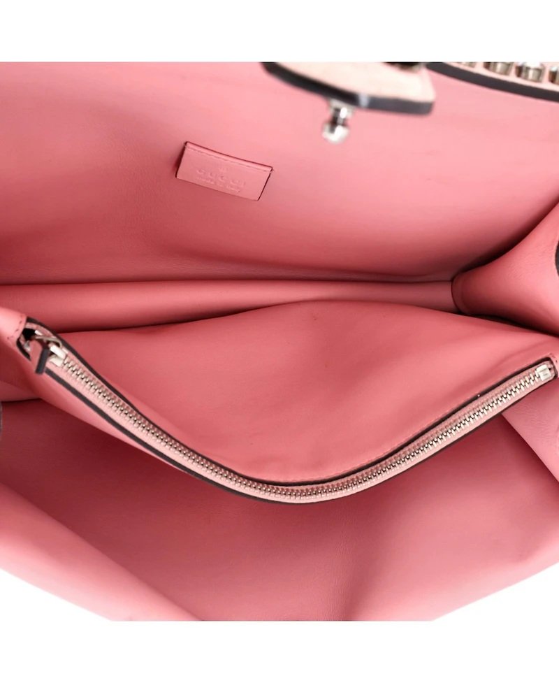Pre-Owned Gucci Small Dionysus Bag Crystal Embellished Suede