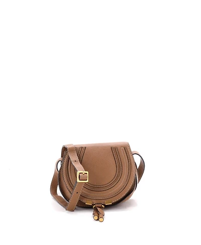 Pre-Owned Chloe Small Marcie Crossbody Bag Leather