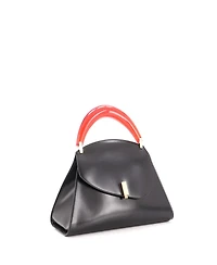 Pre-Owned Salvatore Ferragamo Prism Top Handle Bag Leather