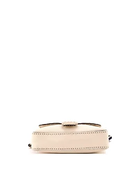 Pre-Owned Fendi Medium Selleria Baguette Nm Bag Leather