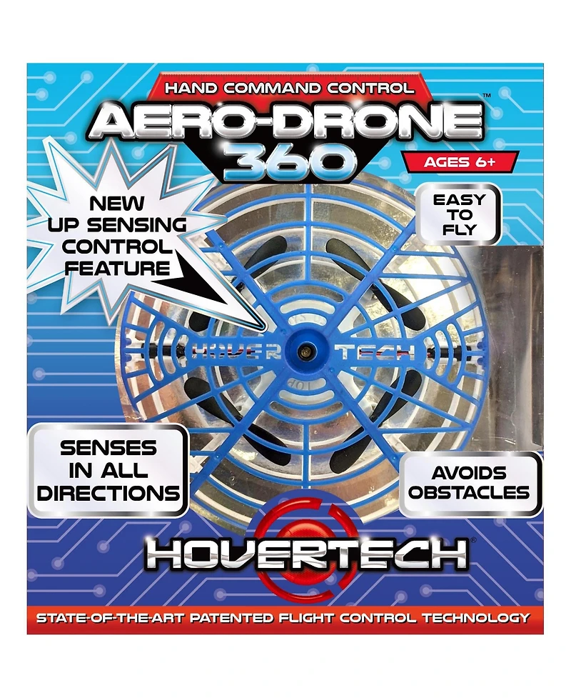 Top Secret Toys Hovertech Aero-Drone 360 Hand-Operated Drone