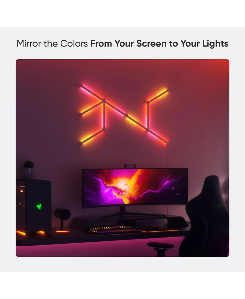 Nanoleaf Lines 60 Degrees Smarter Kit (15 Lines)