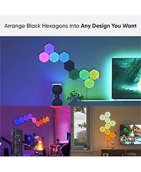 Nanoleaf Shapes Limited Edition Ultra Hexagons Smarter Kit (9 Panels)