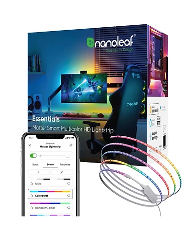 Nanoleaf Matter Smart Multicolor Hd Lightstrip 16.4ft (5m)
