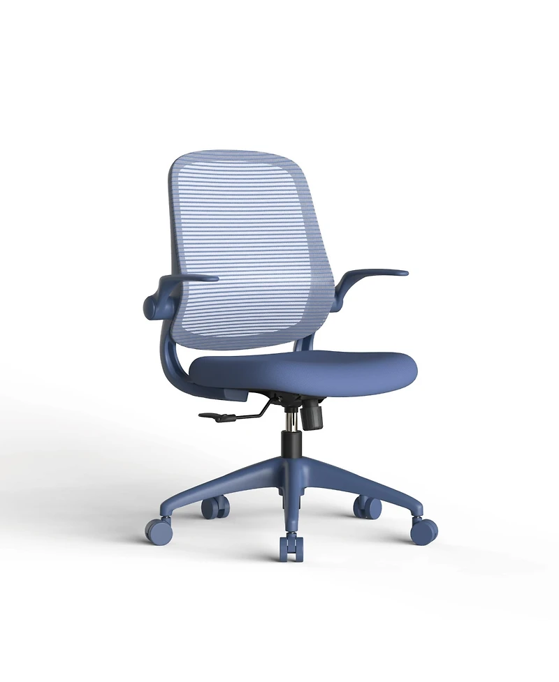 Boyel Living Mid-Back Ergonomic Mesh Office Chair with Flip-Up Armrests