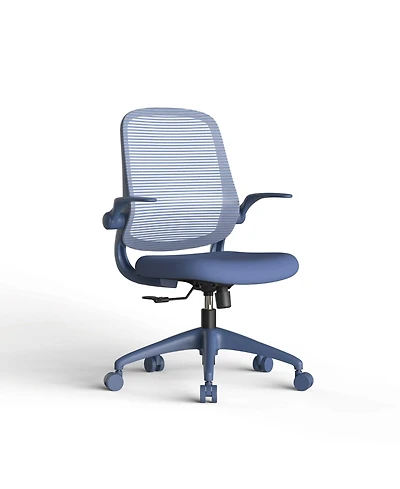 Boyel Living Mid-Back Ergonomic Mesh Office Chair with Flip-Up Armrests