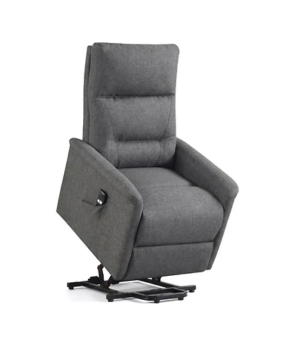 Sugift Power Lift Recliner Chair for Elderly with Remote Control and Side Pocket