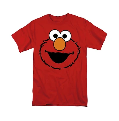 Sesame Street Men's Elmo Full Face T-Shirt