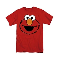 Sesame Street Men's Elmo Full Face T-Shirt