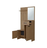 We Have Furniture Soudersburg Hall Tree, Macadamia