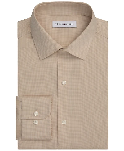 Tommy Hilfiger Men's Athletic-Fit Performance Check Dress Shirt