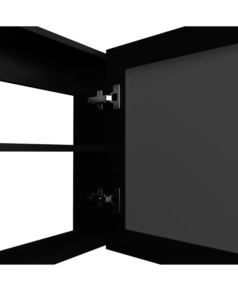 Fm Furniture Payson medicine cabinet in melamine with mirror included