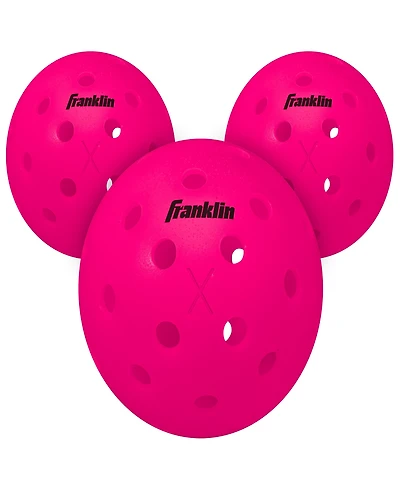 Franklin Sports X-40 Performance Outdoor Pickleballs - 3 Pack