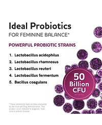 Mav Nutrition Vaginal Probiotics with Prebiotics and Cranberry Extract, 50 Billion Cfu, 30 Capsules