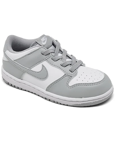 Nike Toddler Kids' Dunk Low Elastic Lace Lifestyle Sneakers from Finish Line
