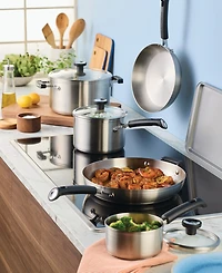 Farberware Stainless Steel 12-Piece Cookware Set