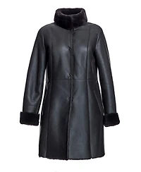 Julia & Stella By Maximilian Women's Nappa Shearling Jacket