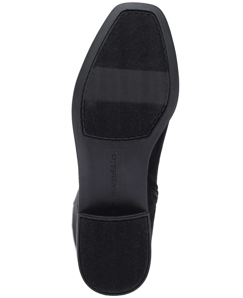 Style & Co Women's Brynnn Full-Zip Tall Boots, Macy's Exclusive
