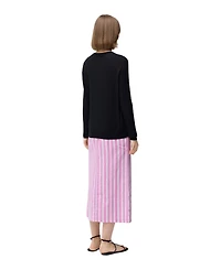 Gobi Cashmere Women's Silk Textured Sweater