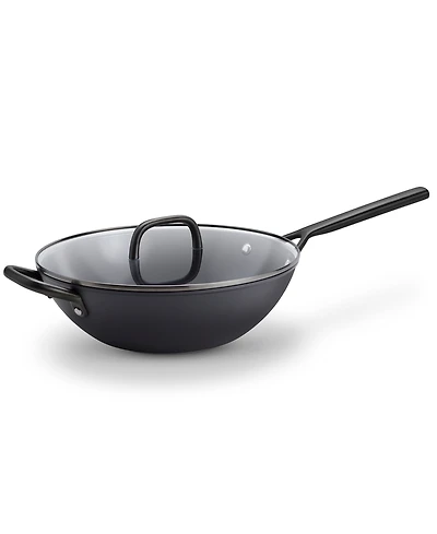 Zwilling Milano 12" Aluminum Ceramic Nonstick Covered Saute Pan with Glass Lid