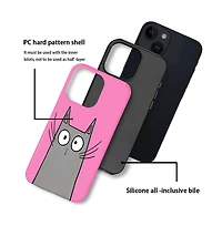 Lisen 2-Layer Anti-Slip Phone Case Compatible with Apple iPhone 14