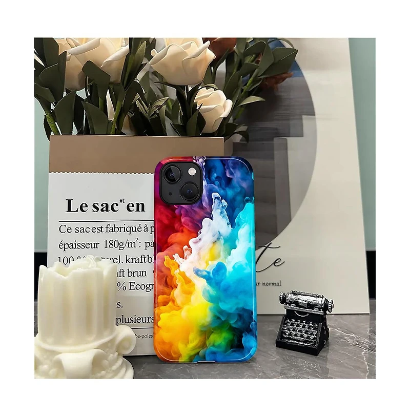 Lisen Dual-Layer Anti-Slip Phone Case for Apple iPhone 14