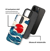 Lisen Military-Grade Dual-Layer Phone Case Compatible with Apple iPhone 16 Pro Max