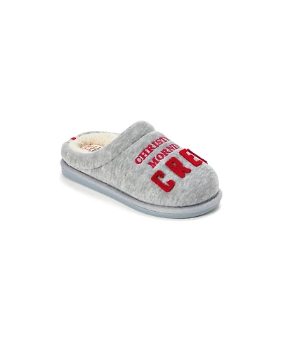 Dearfoams Kids Christmas Morning Crew Slippers
