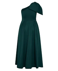 City Chic Plus Captivate One Shoulder Maxi Dress