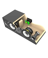 Elac C6.2 Debut 2.0 Center Channel 2-Way Speaker