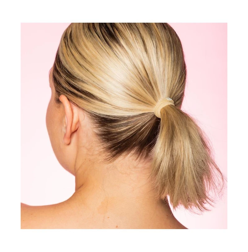 Gimme Beauty X-Fine Hair Bands Slim Fit Elastic Ties for Extra Fine Hair 20 Pack