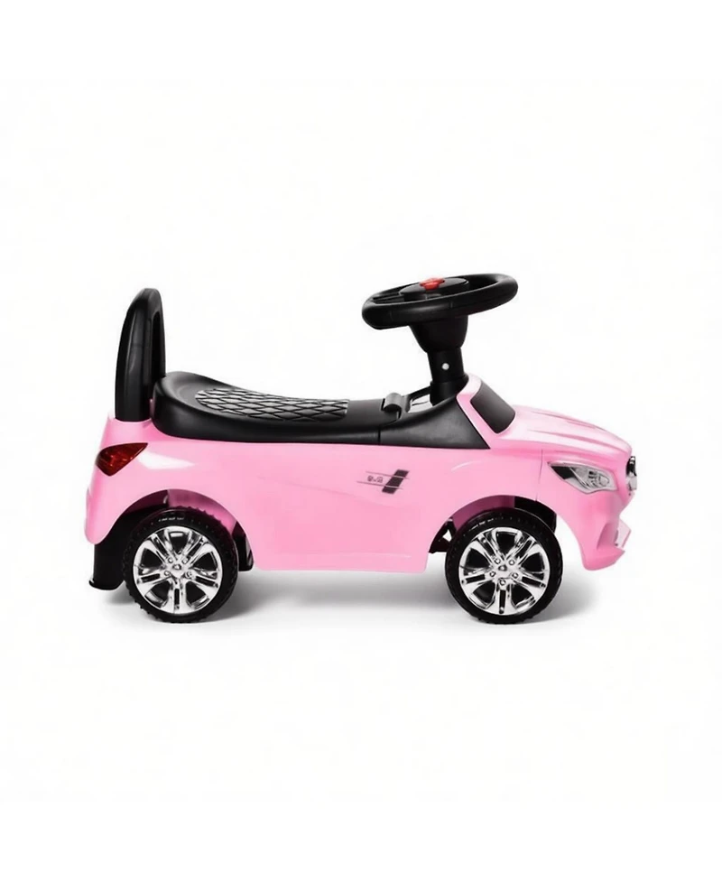 Sevorley Foot-to-Floor Ride-On Push Car with Horn, Music and Lights, Ages 18-36 Months