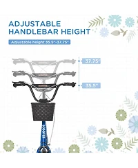 Sevorley All-Terrain Adjustable Handlebar Kids Kick Scooter, Ages 5-12