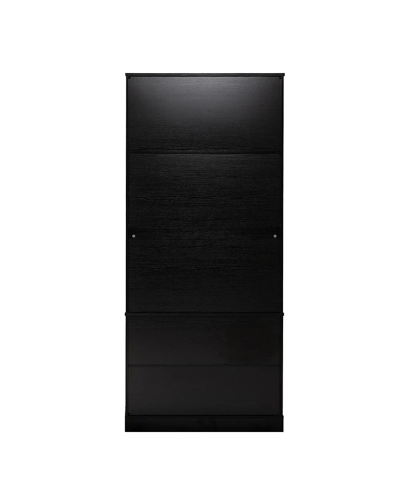 Streamdale Furniture 72" Fluted Kitchen Pantry Cabinet with 2 Drawers and Spice Rack