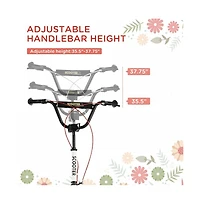 Sevorley Kids Kick Scooter with Adjustable Handlebar, Non-Slip Deck & All-Terrain Tires, Ages 3+