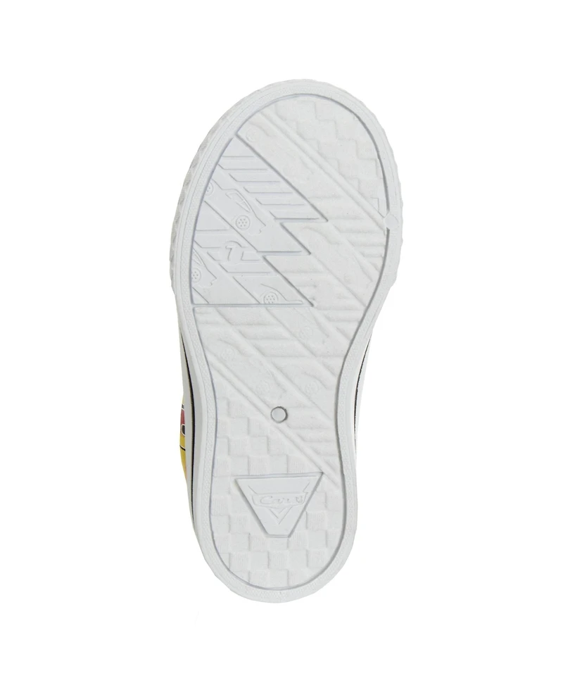 Disney Boy s (7-12) Lightning McQueen Slip-On Canvas Sneakers