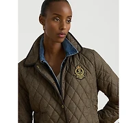 Lauren Ralph Womens Crest Quilt