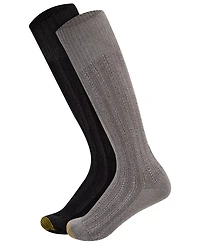Gold Toe Women's Over-the-Knee Tuckstitch Reinforced Toe Socks, 2-Pack