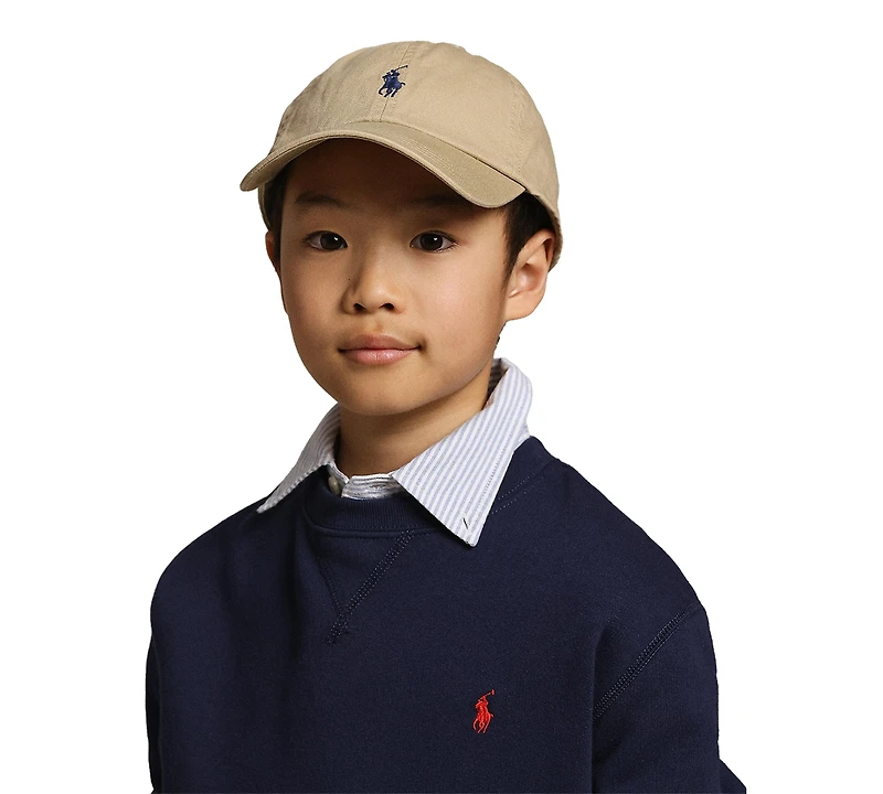Polo Ralph Lauren Big Boys Cotton Chino Baseball Cap