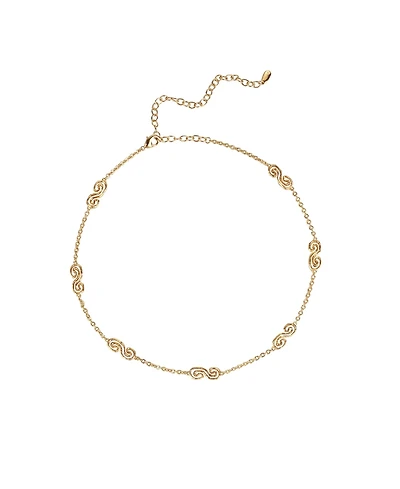 Retro Chic Eternal Spiral Chain Small Necklace
