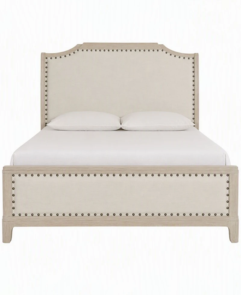 Sadie Sleigh King Wood Headboard, Macy's Exclusive