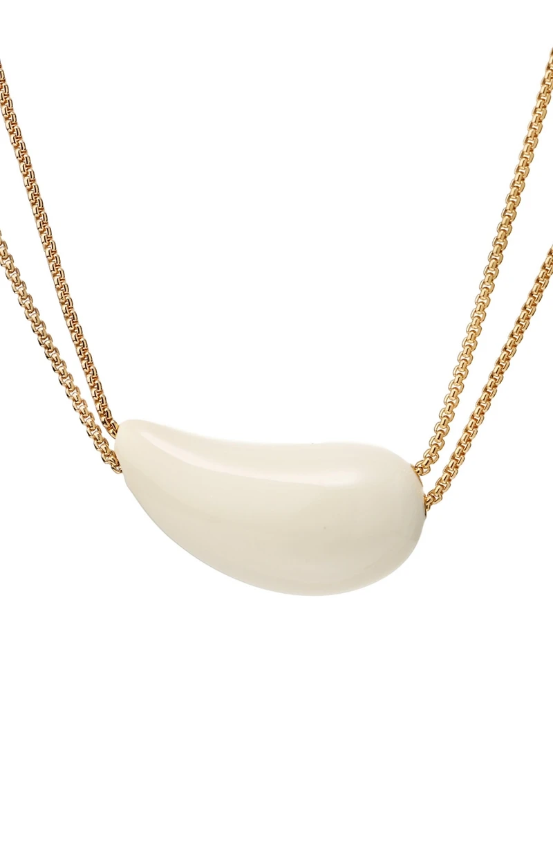 Retro Chic Drop Necklace