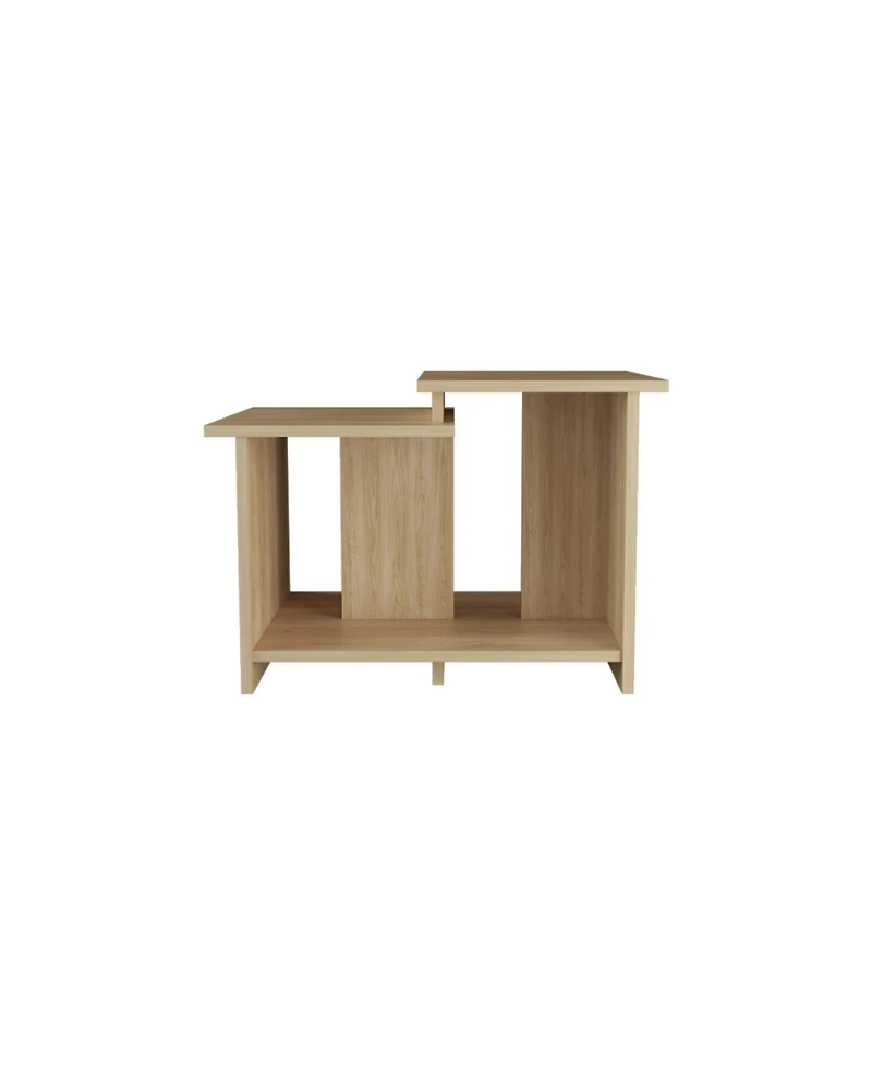 Fm Furniture Naco Coffee Table with Open Storage, Melamine Finish