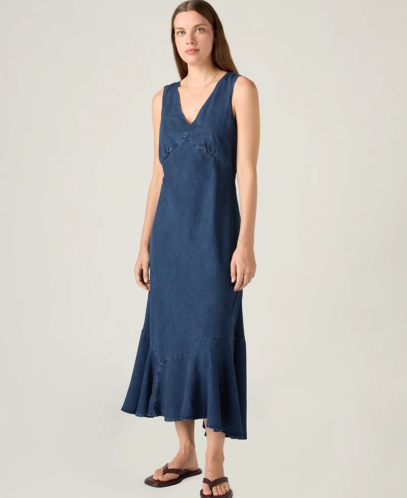 Levi's Brita V-Neck Sleeveless Slip Dress