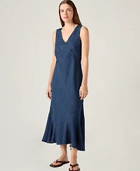 Levi's Brita V-Neck Sleeveless Slip Dress