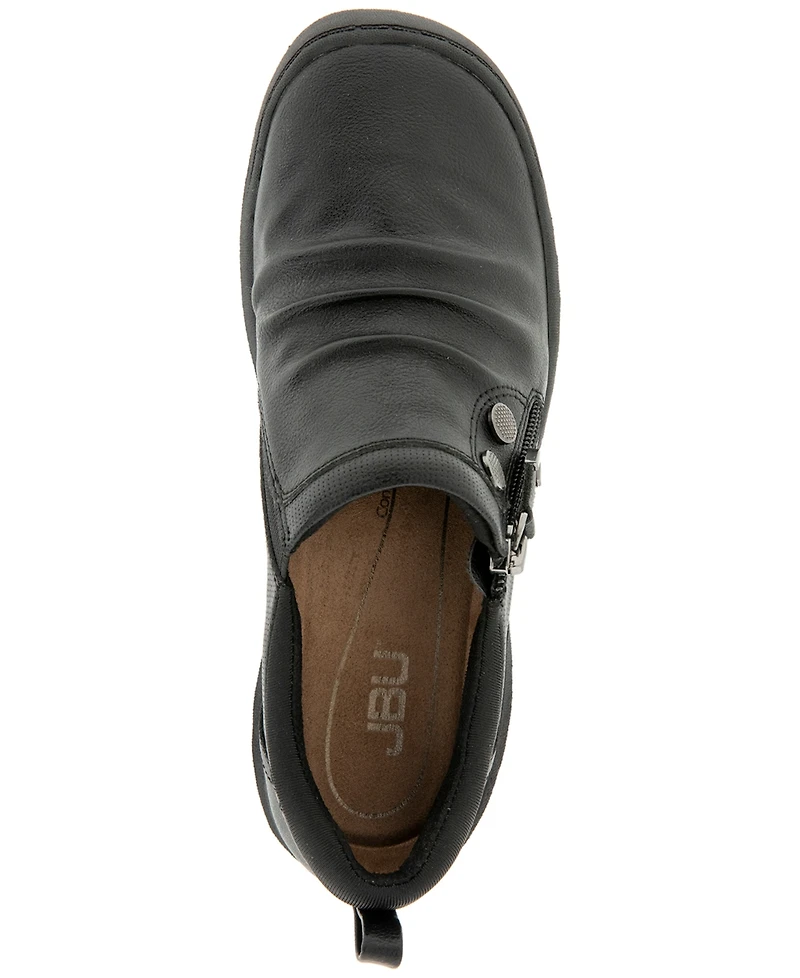Jbu Women's Romi Closed Round Toe Casual Flats