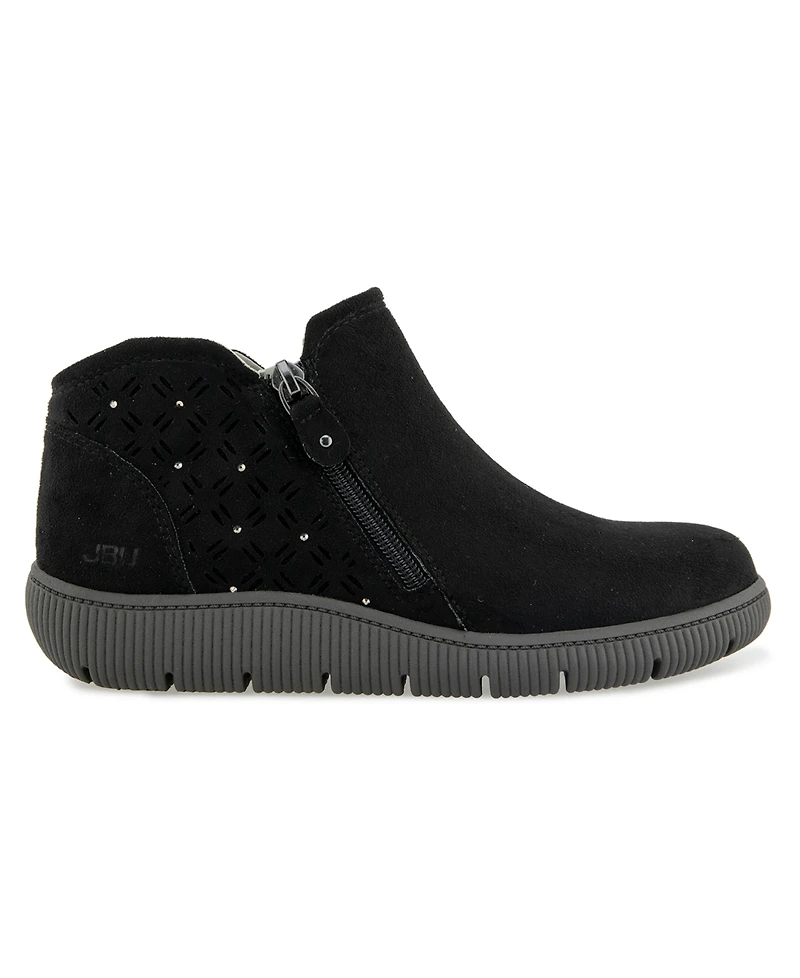 Jbu Women's Bailey Zipper Casual Booties